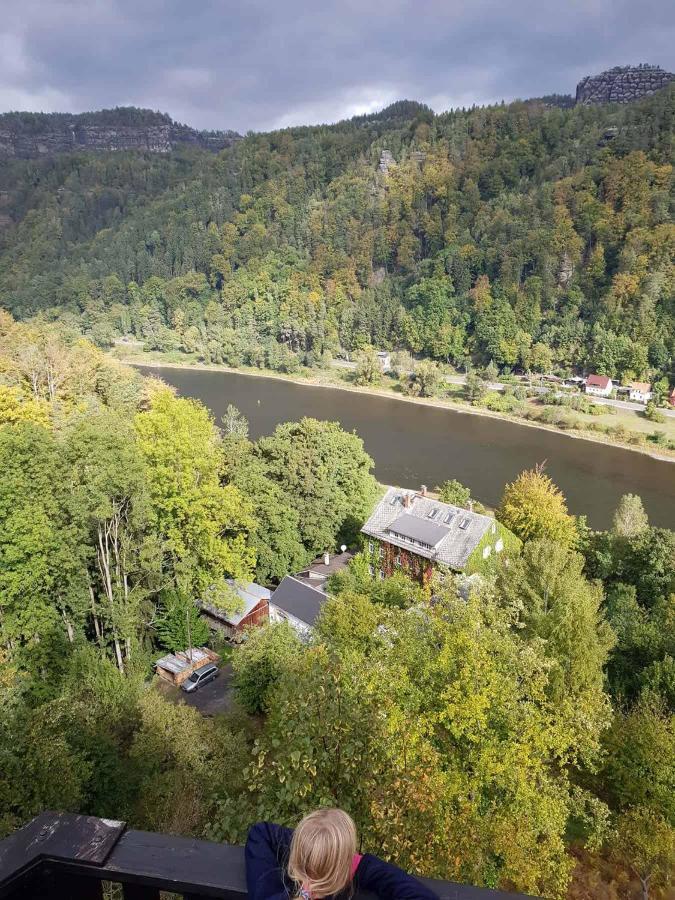 Burg Schöna Schmilka Exterior foto
