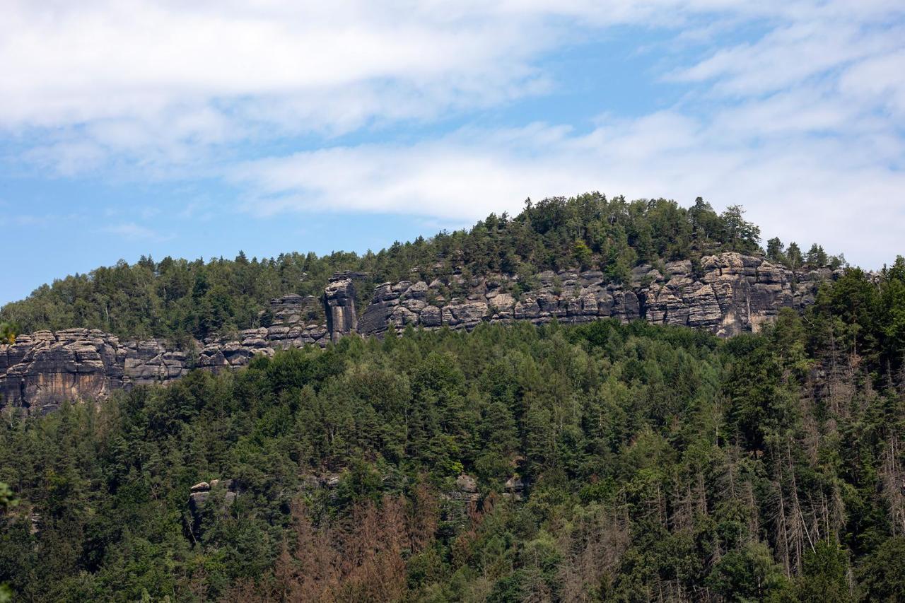 Burg Schöna Schmilka Exterior foto